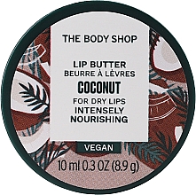 Düfte, Parfümerie und Kosmetik Veganes Lippenbutter Kokosnuss - The Body Shop Coconut Lip Butter Vegan