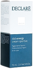 Düfte, Parfümerie und Kosmetik Feuchtigkeitsspendende und erfrischende Tagescreme - Declare Men Daily Energy Cream Sportive