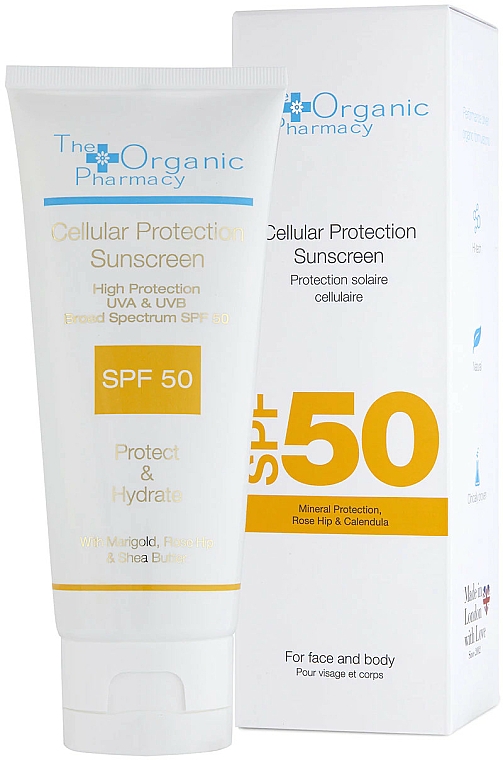 Sonnenschutzcreme - The Organic Pharmacy Cellular Protection Sun Cream SPF50 — Bild N1