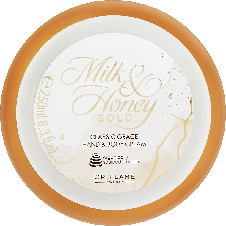 Pflegende Hand- und Körpercreme - Oriflame Milk & Honey Gold Classic Grace Hand & Body Cream — Bild N1