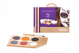 Düfte, Parfümerie und Kosmetik Schminkset für Kinder - Namaki Horror Show 6-Color Face Painting Kit (f/paint/15g + brush/1pc + acc/5pcs)
