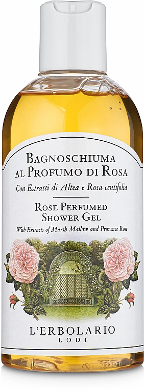 Duschgel Rose - L'erbolario Bagnoschiuma al Profumo di Rosa﻿ — Bild N2