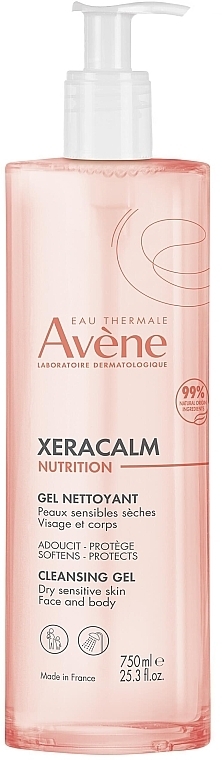 Duschgel - Avene Xeracalm Nutrition Cleansing Gel — Bild N2