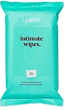 Düfte, Parfümerie und Kosmetik Feuchttücher für die Intimhygiene 50 St. - Lunette Intimate Wipes