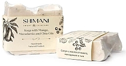 Natürliche handgemachte Seife für Körper und Hände mit Mango-, Macadamia- und Chiaöl - Shimani Smart Skincare Handmade Natural Product — Bild N1