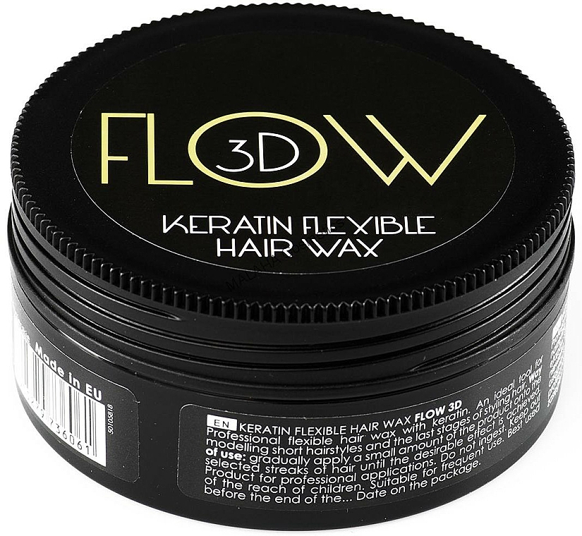 Elastisches Haarwachs mit Keratin - Stapiz Flow 3D Keratin Flexible Hair Wax