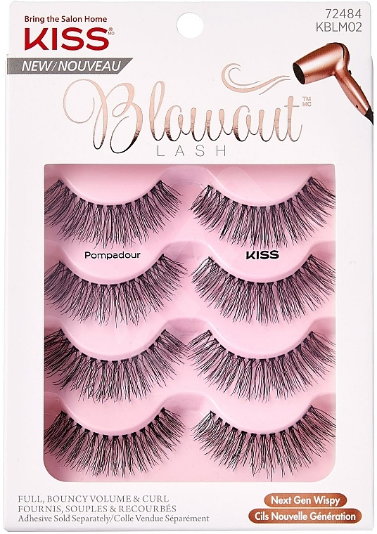 Künstliche Wimpern - Kiss Blowout Lash Pompadour — Bild N2