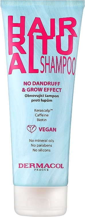 Anti-Shuppen Shampoo - Dermacol Hair Ritual No Dandruff & Grow Shampoo — Bild N1