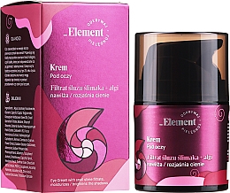 Düfte, Parfümerie und Kosmetik Anti-Aging Augenkonturcreme mit Schneckenschleimfiltrat - _Element Snail Slime Filtrate Eye Cream