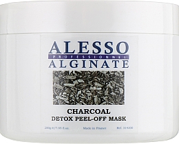 Düfte, Parfümerie und Kosmetik Gesichtsmaske für gestresste Haut - Alesso Professionnel Charcoal Detox Peel-Off Mask
