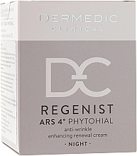 Düfte, Parfümerie und Kosmetik Regenerierende Anti-Falten Nachtcreme 40+ - Dermedic Regenist ARS 4 Phytohial Night Anti-Wrinkle Enhancing Renewal Cream