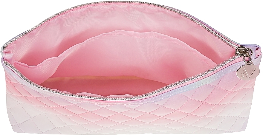 Kosmetiktasche rosa-weiß - Inter-Vion Pastel Ombre — Bild N2