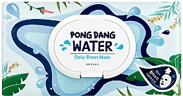 Düfte, Parfümerie und Kosmetik Tuchmaske - Missha Pong Dang Water Daily Sheet Mask