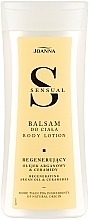 Körperlotion mit Arganöl für trockene und müde Haut - Joanna Sensual Argan Oil Balsam — Bild N1