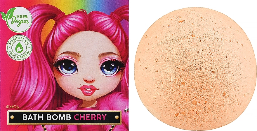 Badebombe Kirsche - Bi-es Rainbow Bath Bomb Cherry — Bild N2