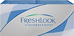 Farbige Kontaktlinsen Gemstone Green 2 St. - Alcon FreshLook Colorblends — Bild N1
