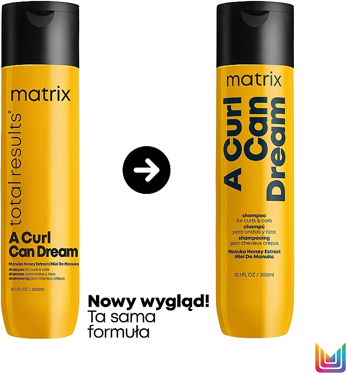Shampoo für lockiges Haar mit Manuka-Honig-Extrakt - Matrix Total Results A Curl Can Dream Shampoo — Bild N6