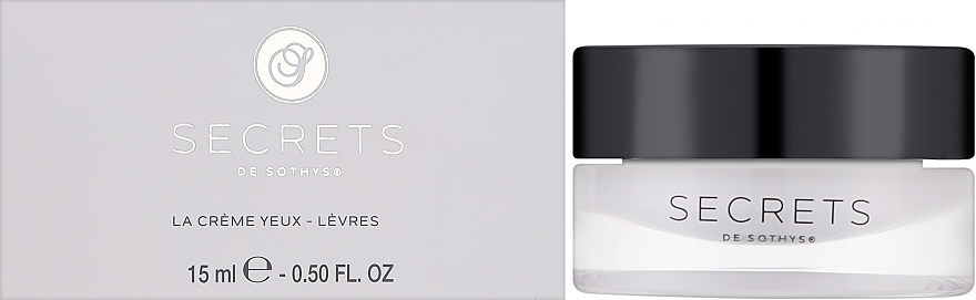 Augen- und Lippenkonturcreme - Sothys Secrets Eye and Lip Youth Cream — Bild N2