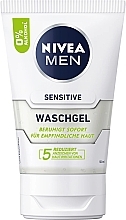 Waschgel für empfindliche Haut - NIVEA MEN Sensitive — Bild N1