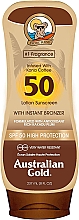 Düfte, Parfümerie und Kosmetik Bräunungscreme mit sofortiger Bräune - Australian Gold Lotion Sunscreen With Instant Bronzer SPF 50