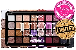 NYX Professional Makeup Ultimate Party on Sunset - Lidschattenpalette mit 32 Farbtönen — Bild N3