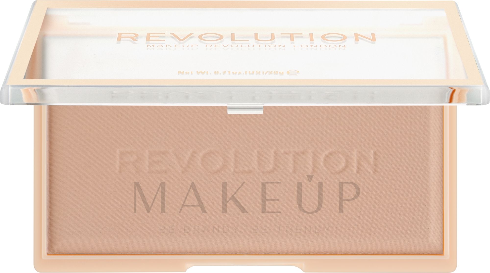 Transparenter mattierender Gesichtspuder - Makeup Revolution Matte Base Powder — Bild P4