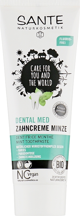 Anti-Karies Zahnpasta - Sante Dental Care Mint