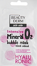 Düfte, Parfümerie und Kosmetik Maske-Schaum für das Gesicht - Beauty Derm Intensive O2 Mineral Bubble Mask
