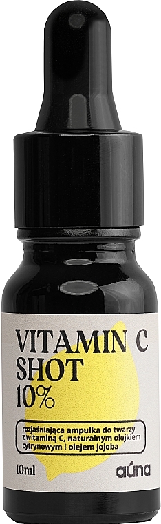 Gesichtsserum mit Vitamin C - Auna Vitamin C 10% Shot  — Bild N1