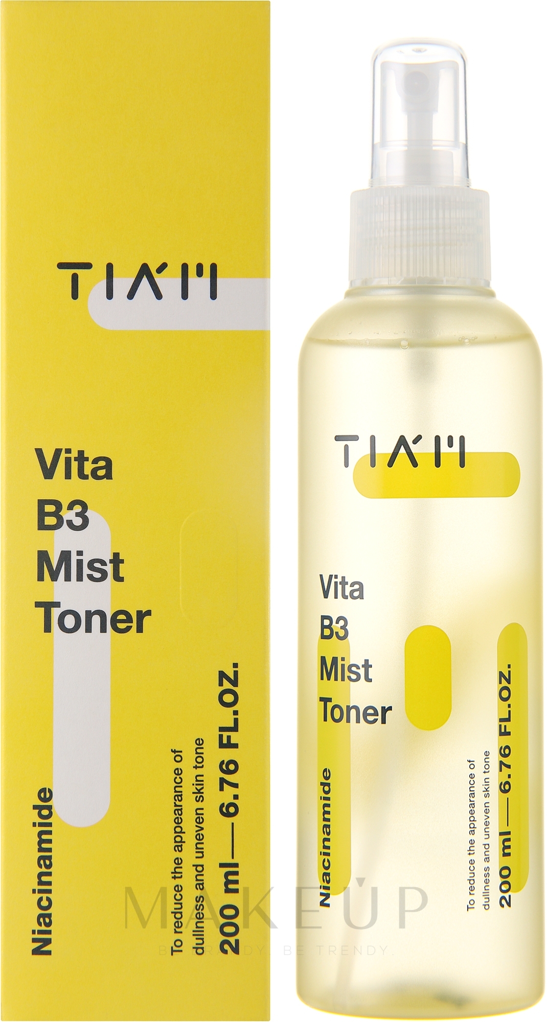 Toner-Nebel mit Vitamin B3 - Tiam Vita B3 Mist Toner — Bild 200 ml