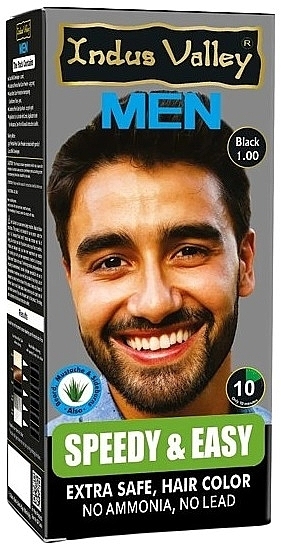 Haarfarbe - Indus Valley Men Speedy & Easy Hair Color (Dark Brown) — Bild N1