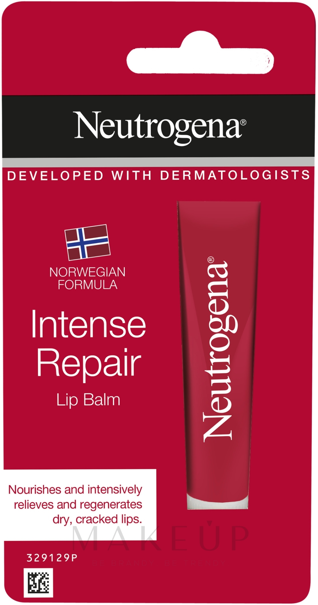 Reparierender Lippenbalsam - Neutrogena Intense Repair Lip Balm — Bild 15 ml