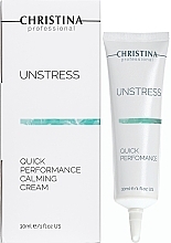 Beruhigende Gesichtscreme für ein schnelles Ergebnis - Christina Unstress Quick Performance Calming Cream — Foto N2