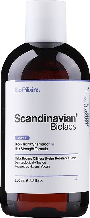100% Veganes stärkendes Shampoo für Frauen - Scandinavian Biolabs Hair Strength Shampoo — Bild N1