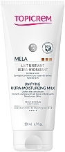 Düfte, Parfümerie und Kosmetik Ultra feuchtigkeitsspendende Körperlotion - Topicrem Mela Unifying Ultra-Moisturizing Milk SPF 15