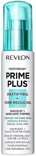 Gesichtsprimer - Revlon Photoready PRIME PLUS Mattifying + Pore Reducing Makeup Skincare Primer — Bild N1