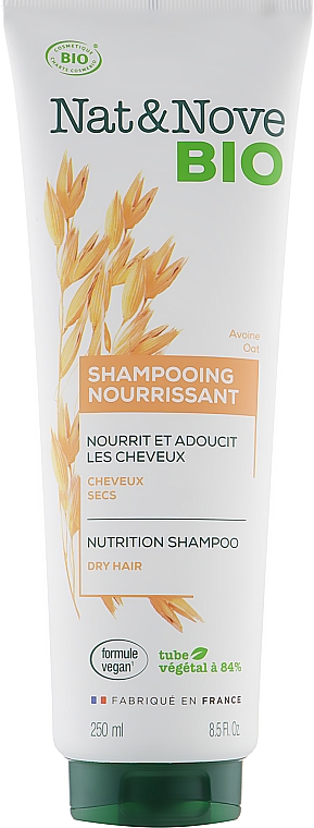 Shampoo für trockenes Haar mit Hafer - Eugene Perma Nat&Nove BIO — Bild N1