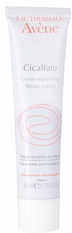 Reparierende Gesichtscreme für empfindliche und gereizte Haut - Avene Cuivre-Zinc Cicalfate Repair Cream