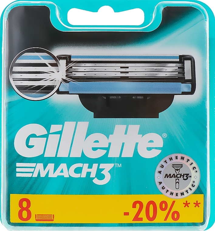 Ersatzklingen 8 St. - Gillette Mach3 — Foto N6