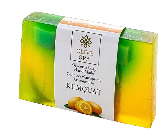 Glycerinseife Kumquat - Olive Spa Hand Made Glycerin Soap — Bild N1