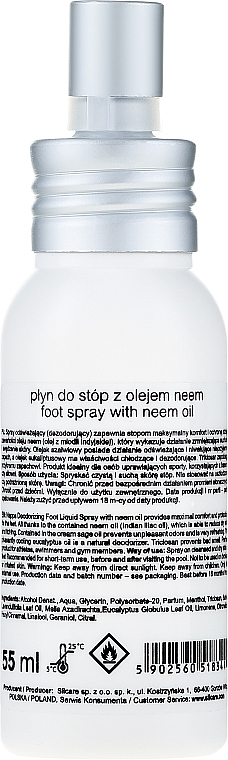 Fußserum mit Neemöl - Silcare Nappa Foot Liquid with Neem Oil — Bild N2