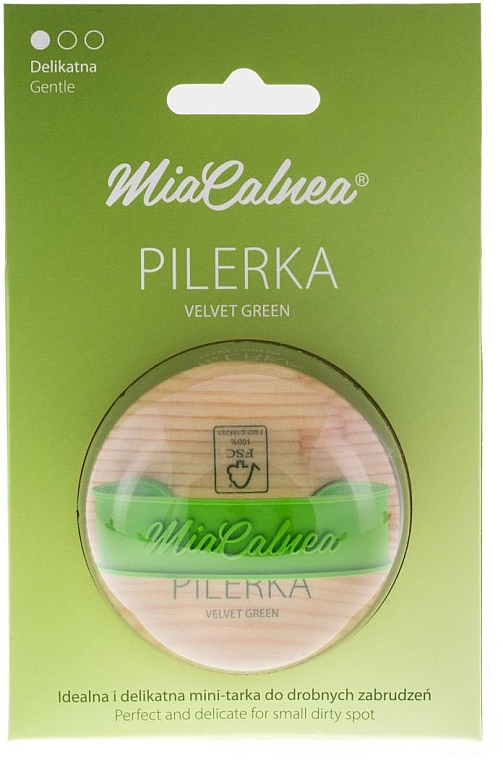 Runde Fußfeile grün - MiaCalnea Pilerka Velvet Green — Bild N6