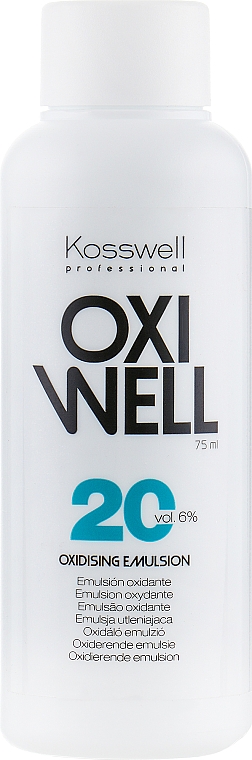 Entwicklerlotion 6% - Kosswell Professional Oxidizing Emulsion Oxiwell 6% 20vol — Bild N1