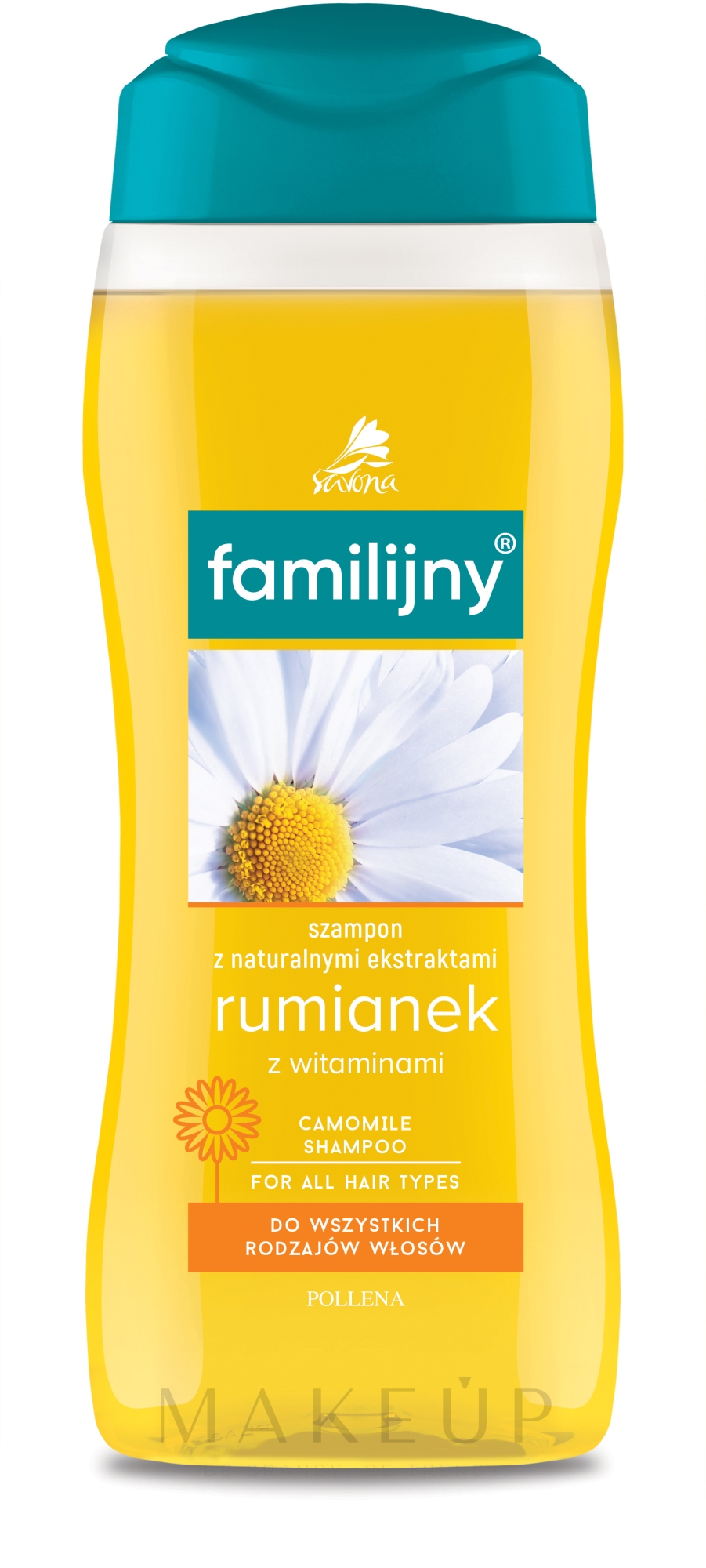 Aloe und Diptam Shampoo für normales Haar - Pollena Savona Familijny Camomile & Vitamins Shampoo — Bild 300 ml