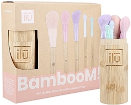 Düfte, Parfümerie und Kosmetik Make-up Pinselset - Ilu Brush + Bamboo Tube Set