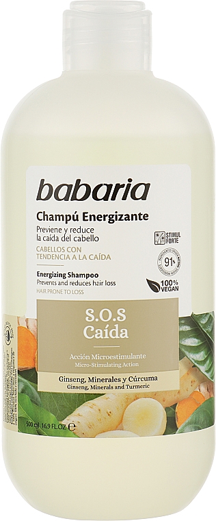 Shampoo gegen Haarausfall - Babaria S.O.S Caida Shampoo — Bild N1