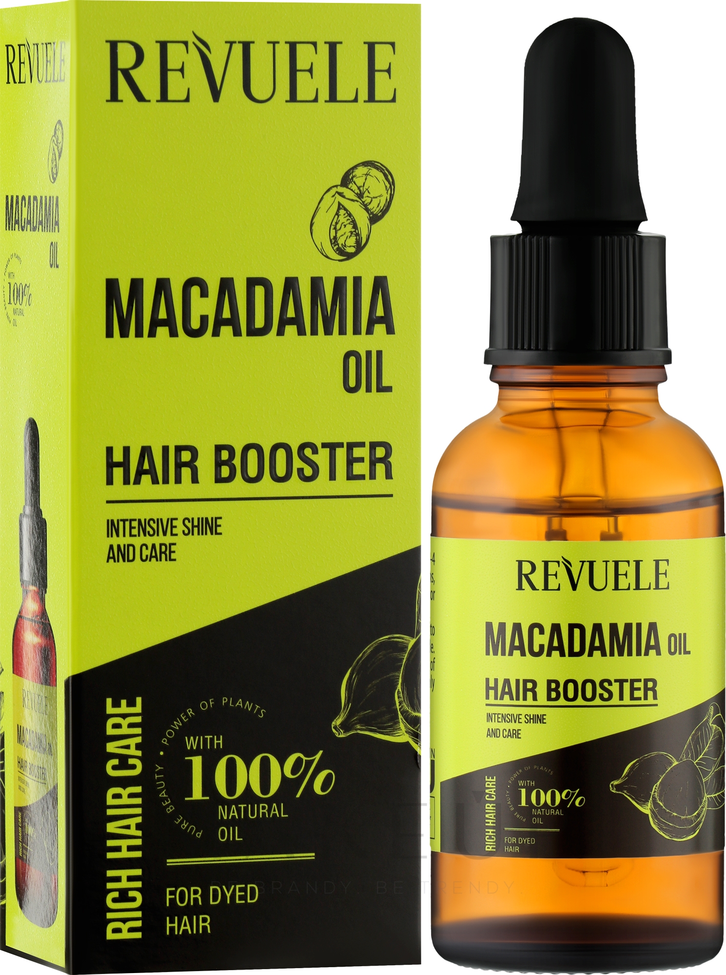 Macadamiaöl für die Haare - Revuele Macadamia Oil Hair Booster — Bild 30 ml