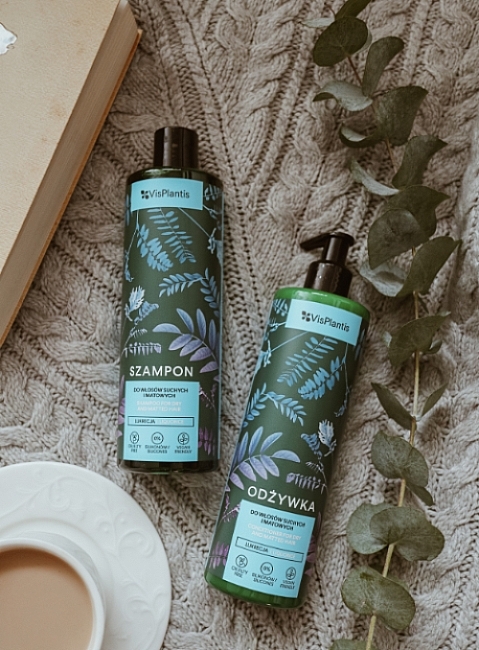 Shampoo für dünnes, stumpfes Haar - Vis Plantis Herbal Vital Care Shampoo For Dry And Matt Hair — Bild N4