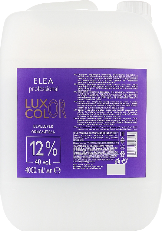 Oxidationsmittel 12% - Elea Professional Luxor Color — Bild N6