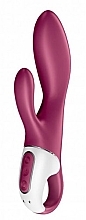 Kaninchen-Vibrator Burgund - Satisfyer Heated Affair — Bild N5